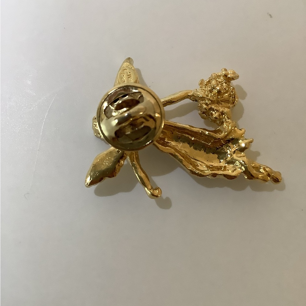 Kirks Folly Gold Angel/Fairy Pin - Picture 6 of 8